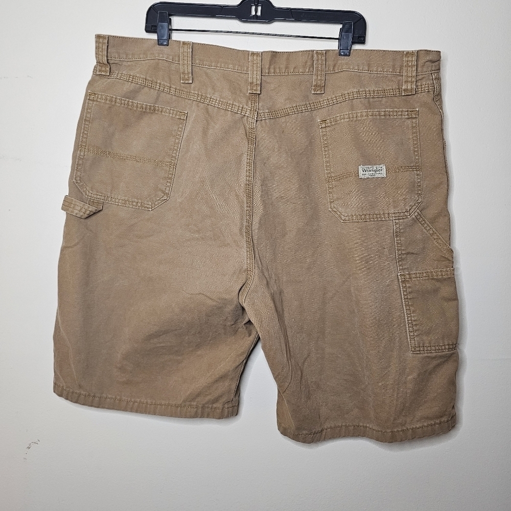 Wrangler Carpenter Khaki Utility Shorts Size 44 - Picture 4 of 5